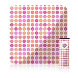 Big Dots Peach Design Apple TV Skin Decal Protective Sticker