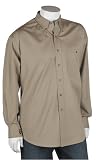Bill Blass Mens Long Sleeve Sanded Gabardine Shirt
