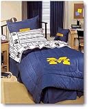 UNIVERSITY OF MICHIGAN Wolverines - Bedding Comforter - Twin Size