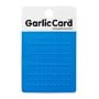 Garlic Card - Purees Garlic Quickly & Easily - Blue