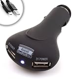 ReVIVE Series DualFLUX DC to USB Rapid Car Charger - Compatible With the Amazon Kindle Fire Tablet and More!