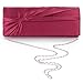 Damara Womens Large Satin Bowknot Prop Wedding Bridal Evening Clutch Bags