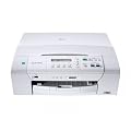 Brother Multifunktionsger�t DCP-195C (Drucker, Kopierer, Scanner) + 10 kompatible Patronen + USB-Kabel