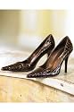 Newport News Croco-embossed stiletto pump