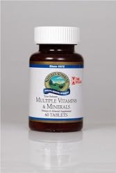 Nature,s sunshine Multiple Vitamin & Mineral T/R Supplement Vital Nutrition 60 Tablets