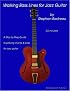Walking Bass Lines for Jazz Guitar book/audio CD