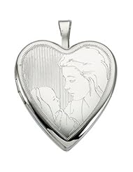20.75X19.25 Mm 14K Yellow Gold Child And Mother Locket