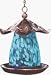 Bird Brain 6100 Moonbeam Glow in the Dark Bird Feeder - Aqua