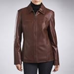 Phistic Women's Zip Front New Zealand Lambskin Leather Jacket