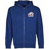 NCAA American Eagles Logo Applique Full Zip Hoodie - Royal Blue