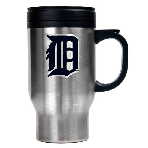 Detroit Tigers Stainless Steel Travel Mug  (Primary Logo)