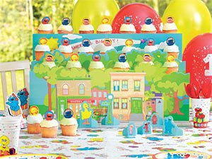 Sesame Street Birthday Party Ideas on Street Cupcake Stand   Purchase Sesame Street Cupcake Stand  Birthday