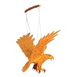 EXP Handcarved Flying Eagle Decorative Wood Hanging