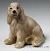 Lomonosov Porcelain Figurine Spaniel Small