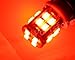 Jtech 10x T10 20-SMD Red 194 168 2825 W5W LED Car Lights Bulb