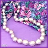 Graduated Baroque White South Seas Pearl Necklace