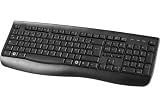 Dacomex clavier Qwerty UK Slim 108 touches PS2 + USB Noir