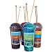 Cup of Yarn - Scarf Knitting Kit with Wooden Knitting Needles & Instructions : Rainbow Sherbet