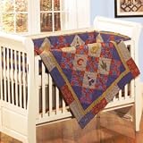 Baby Crib Bedding Set - 4 Piece Bedding Set - Hannah Crib Set - Free Shipping
