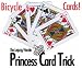 PRINCESS CARD TRICK - ON BICYCLE