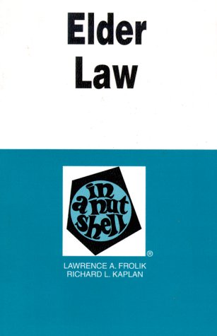 elder law  in a nutshell nutshell series