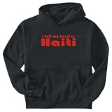 Sweatshirt Black  Retro Hearth Haiti  Country
