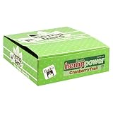Ruths Hemp Foods HempPower Bars, Cranberry Trail, 12-Count Box