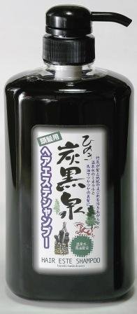 【不動化学】ひのき炭黒泉ヘアエステシャンプー７００ｍｌ