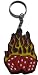 Gambling Las Vegas Gambler 100 % Rubber Keychain Keyring Ring Key Chain Racing Tuning Motorbike MX Supercross Motocross