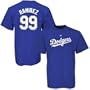 Manny Ramirez Los Angeles Dodgers Name and Number T-Shirt (X-Large)