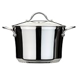 BergHOFF Tulip 10-1/4-Inch Glass Cov Stock Pot, 9.7-Quart