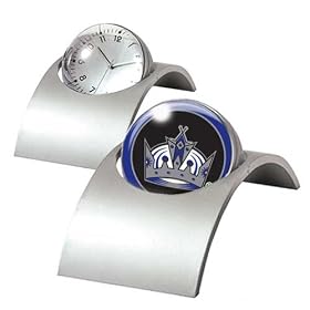 Click here to buy Los Angeles Kings NHL Spinning Desk Clock.