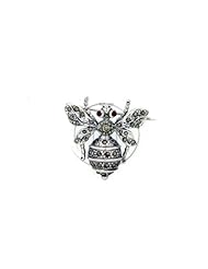 Sterling Silver -Pin Marcasite Bee MP004