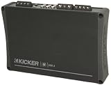 Brand new Kicker 10IX500.4 Four-Channel Class D car amplifier with 500W of RMS power with a compact chassis