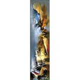 Yosemite Home Decor 20 by 79-Inch Stormy Weather II Hand Painted Contemporary Artwork