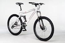 MOUNTAINBIKE MTB FAHRRAD FULLY VERICAL 2009 WEISS-ROT