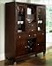 Kitchen & Housewares : Broyhill 5312-60 Northern Lights Dining Chest in Dark Walnut