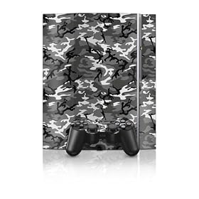 Urban Camo Design PS3 Playstation 3 Body Protector Skin Decal Sticker