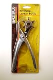 : Blackspur revolving leather hole belt punch with 6 assorted sized holes