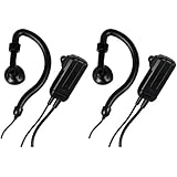 Midland AVPH4 Ear-Clip Headsets for Midland GMRS Radios (Pair)