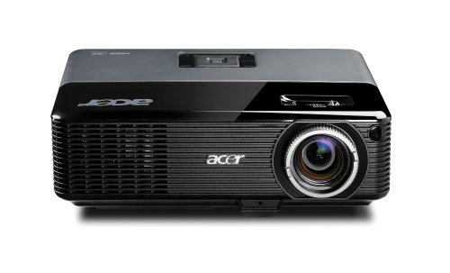 Acer P1270 Projektor HDMI (XGA, 1024x768, 3100 ANSI Lumen, 2480 ANSI Lumen Eco-Mode, Kontrast 2000:1) schwarz