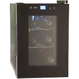 HAIER HVTM06ABB 6-BOTTLE WINE CELLAR WITH ELECTRONIC CONTROLS (BLACK)