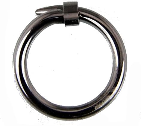 S40 Stainless Steel Nail Ring Christian Crucifix Cross Jesus Religious (10)