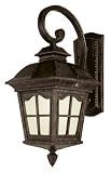 Bel Air Lighting PL-5424 AR-NO Antique Rust Outdoor Wall Light