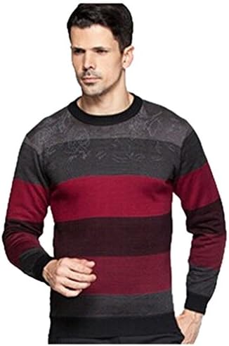 QualityUC Mens Semi Formal Professional Work Clothes Pullover Winter Sweater