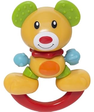 bendy bear teether rattle