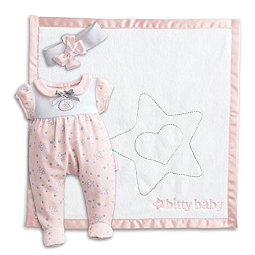American Girl Bitty Baby Sparkle Sweetie Set for 15