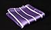 SetSense Men's Stripe Jacquard Woven Self Bow Tie Set
