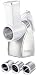 Cuisinart HFP-300 PrepExpress 220-Watt Handheld Electric Food Processor, White and Stainless Steel