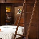 Chelsea Square Youth Bedroom Twin Cork Board Headboard in Burnished Tobacco